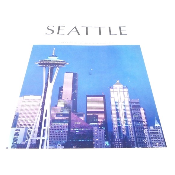 Large Hardback Book on Seattle; Illustrations with Jacket - Picture 2 of 12
